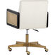 Claudette Linoso Ivory Office Chair